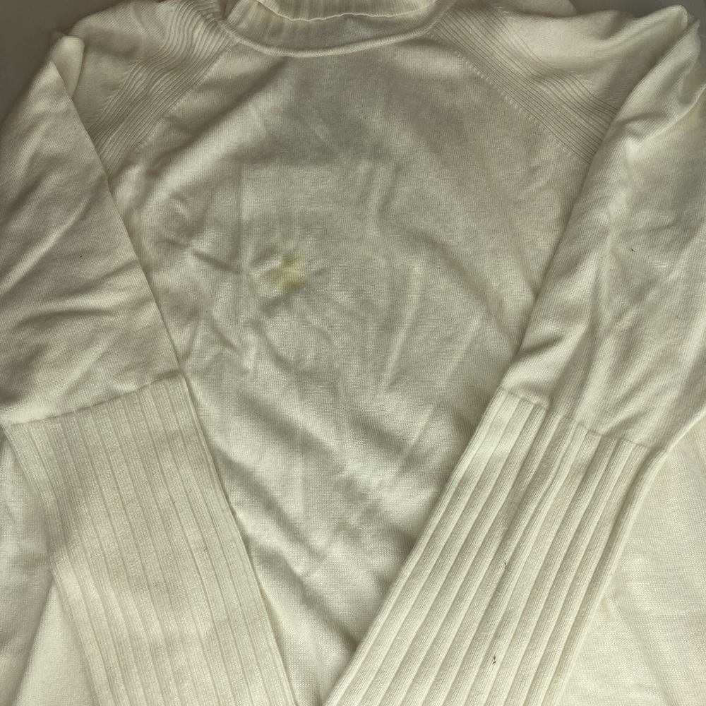 Elegant White Women's Sweater